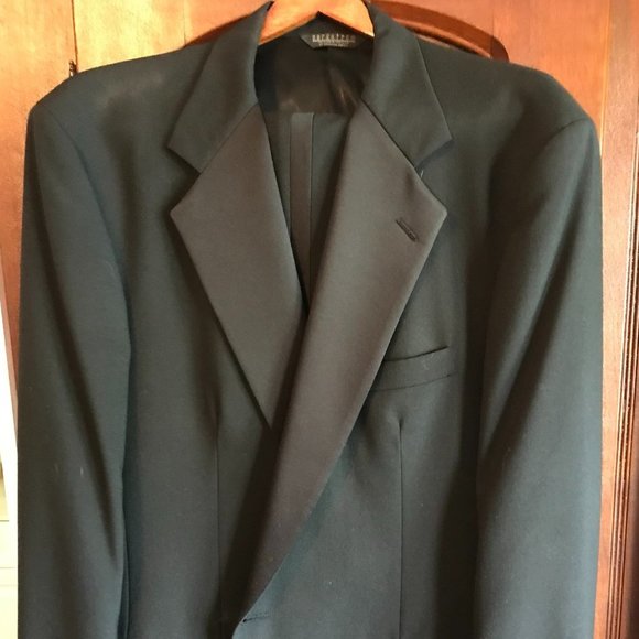 Nordstrom Other - Nordstrom Formal Wear Men's Black Tuxedo Size 46 Long